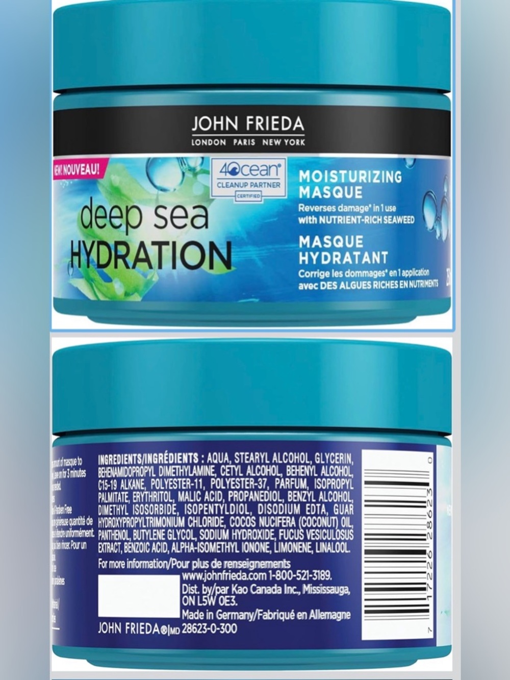 John Frieda Deep Sea Hydration Moisturizing Masque — brand new